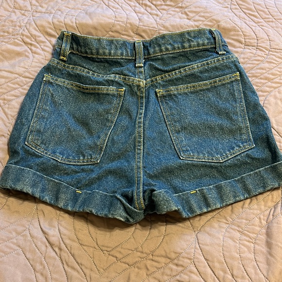 American apparel high waisted cuff short - Picture 4 of 6